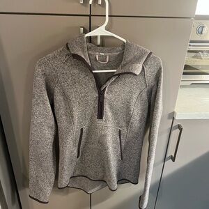 Lululemon Purple/Gray Quarter Zip